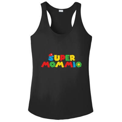 Super Gamer Mom Unleashed Celebrating Motherly Powers Ladies PosiCharge Competitor Racerback Tank