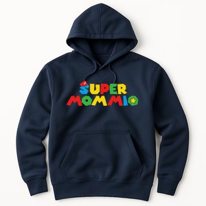 Super Gamer Mom Unleashed Celebrating Motherly Powers Hoodie