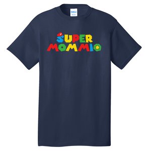 Super Gamer Mom Unleashed Celebrating Motherly Powers Tall T-Shirt