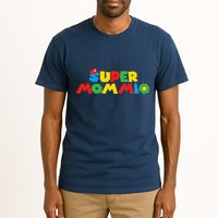 Super Gamer Mom Unleashed Celebrating Motherly Powers Tall T-Shirt