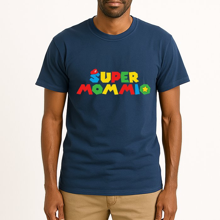 Super Gamer Mom Unleashed Celebrating Motherly Powers Tall T-Shirt