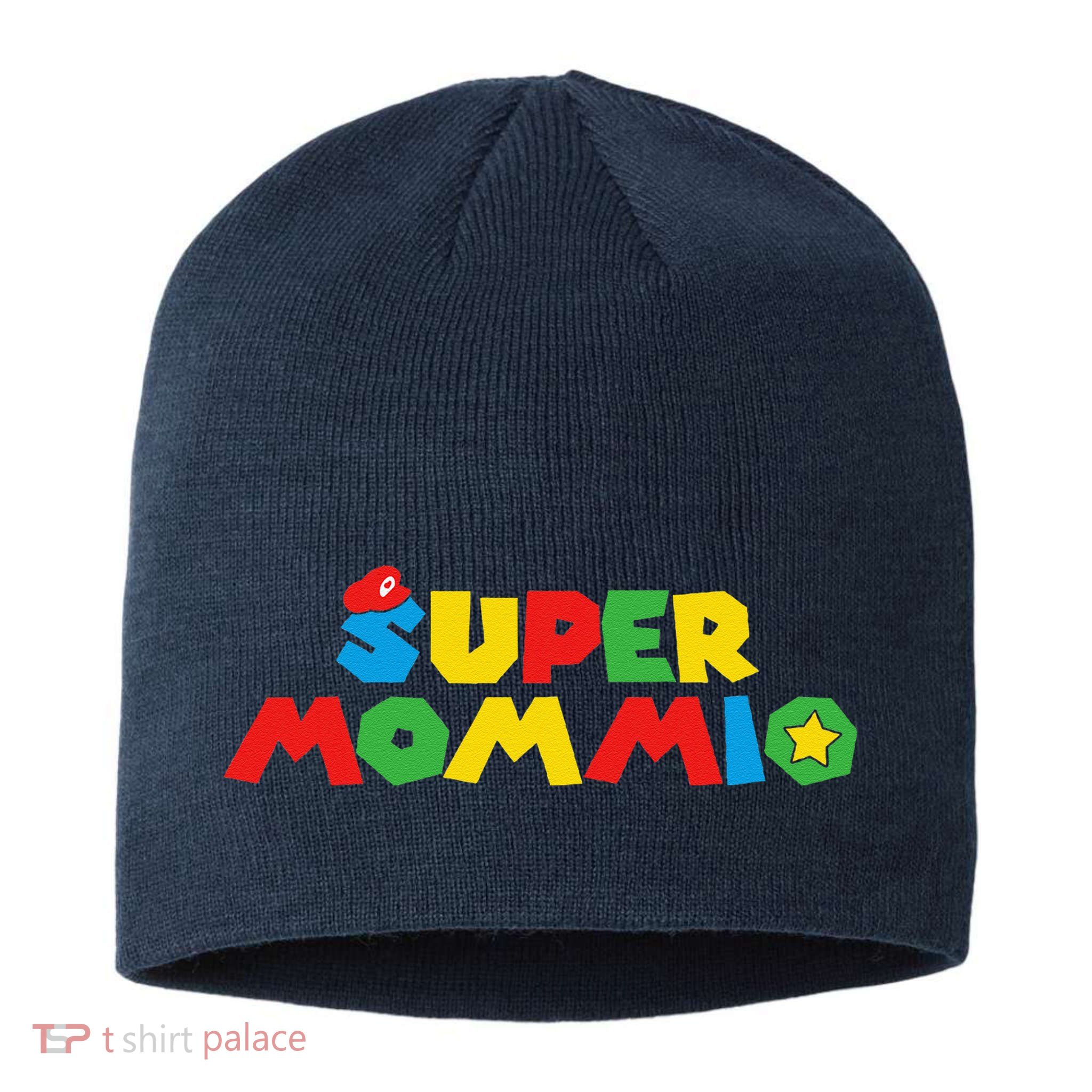 Super Gamer Mom Unleashed Celebrating Motherly Powers Sustainable Beanie