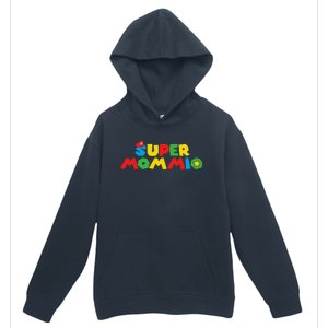 Super Gamer Mom Unleashed Celebrating Motherly Powers Urban Pullover Hoodie