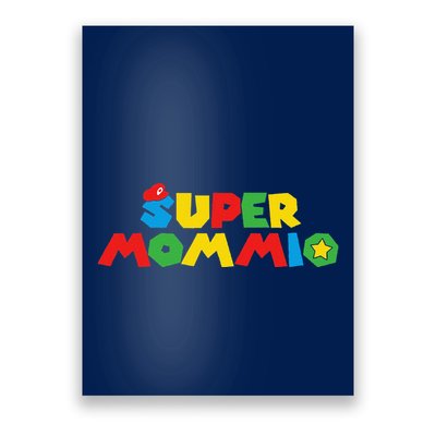 Super Gamer Mom Unleashed Celebrating Motherly Powers Poster