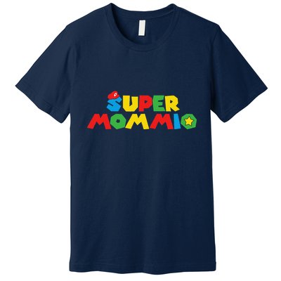 Super Gamer Mom Unleashed Celebrating Motherly Powers Premium T-Shirt