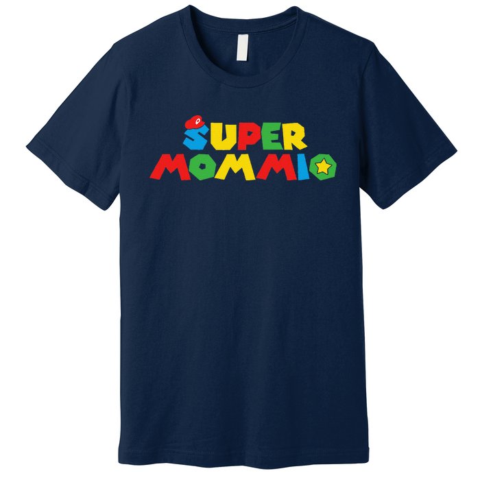 Super Gamer Mom Unleashed Celebrating Motherly Powers Premium T-Shirt