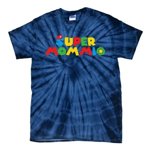 Super Gamer Mom Unleashed Celebrating Motherly Powers Tie-Dye T-Shirt