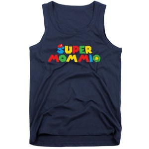 Super Gamer Mom Unleashed Celebrating Motherly Powers Tank Top