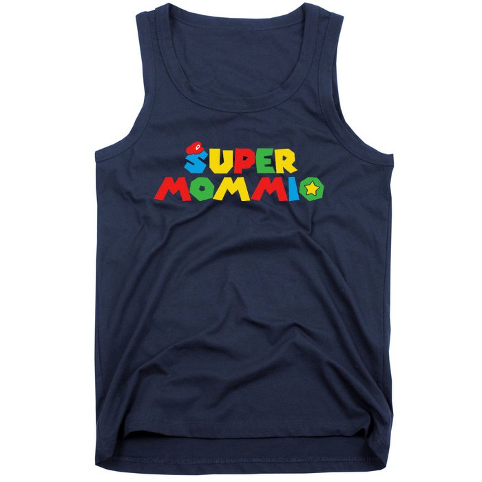 Super Gamer Mom Unleashed Celebrating Motherly Powers Tank Top