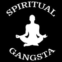 Spiritual Gangsta Men Womens Funny Yoga Drawstring Bag