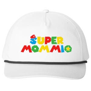 Super Gamer Mom Unleashed Celebrating Motherly Powers Snapback Five-Panel Rope Hat