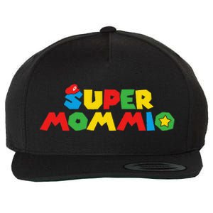 Super Gamer Mom Unleashed Celebrating Motherly Powers Wool Snapback Cap