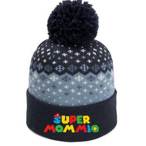 Super Gamer Mom Unleashed Celebrating Motherly Powers The Baniff Cuffed Pom Beanie