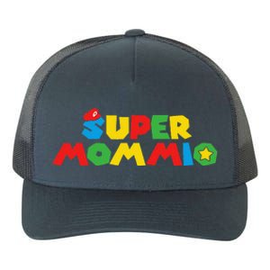 Super Gamer Mom Unleashed Celebrating Motherly Powers Yupoong Adult 5-Panel Trucker Hat