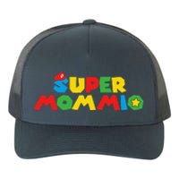 Super Gamer Mom Unleashed Celebrating Motherly Powers Yupoong Adult 5-Panel Trucker Hat