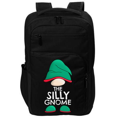 Silly Gnome Matching Family Christmas Pajama Outfits Xmas Gift Impact Tech Backpack