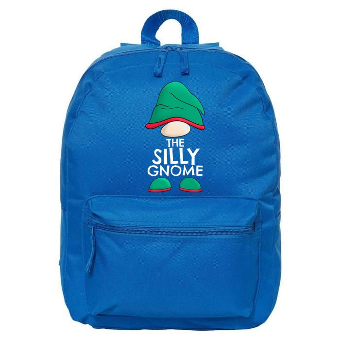 Silly Gnome Matching Family Christmas Pajama Outfits Xmas Gift 16 in Basic Backpack