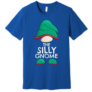 Silly Gnome Matching Family Christmas Pajama Outfits Xmas Gift Premium T-Shirt