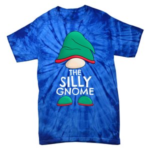 Silly Gnome Matching Family Christmas Pajama Outfits Xmas Gift Tie-Dye T-Shirt