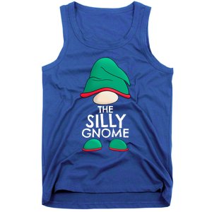 Silly Gnome Matching Family Christmas Pajama Outfits Xmas Gift Tank Top