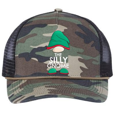 Silly Gnome Matching Family Christmas Pajama Outfits Xmas Gift Retro Rope Trucker Hat Cap