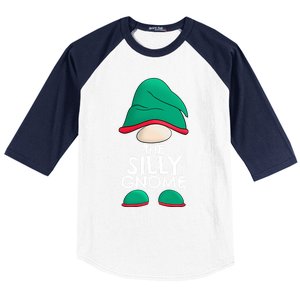 Silly Gnome Matching Family Christmas Pajama Outfits Xmas Gift Baseball Sleeve Shirt