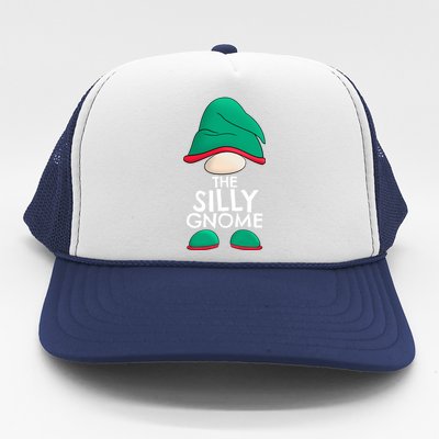 Silly Gnome Matching Family Christmas Pajama Outfits Xmas Gift Trucker Hat