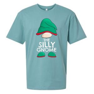 Silly Gnome Matching Family Christmas Pajama Outfits Xmas Gift Sueded Cloud Jersey T-Shirt