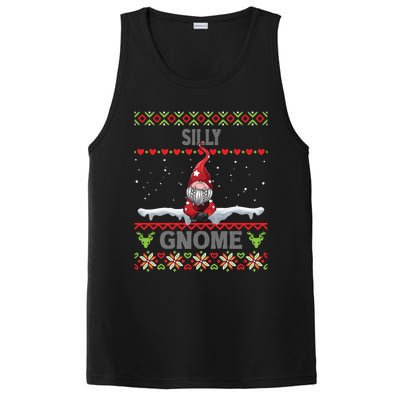 Silly Gnome Matching Family Christmas Ugly Pjs Funny Gift PosiCharge Competitor Tank