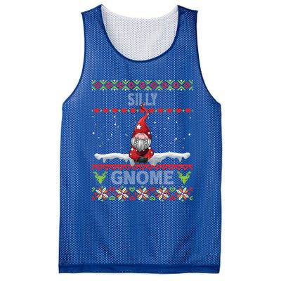 Silly Gnome Matching Family Christmas Ugly Pjs Funny Gift Mesh Reversible Basketball Jersey Tank