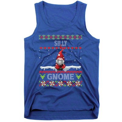 Silly Gnome Matching Family Christmas Ugly Pjs Funny Gift Tank Top