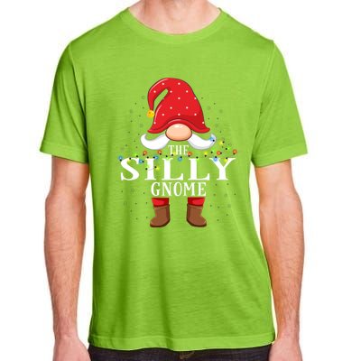 Silly Gnome Matching Christmas Family Pajama Gift Adult ChromaSoft Performance T-Shirt