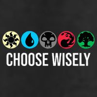 Symbols Gathering Magic Choose Wisely Blue Red Green Adult Drive Performance Visor