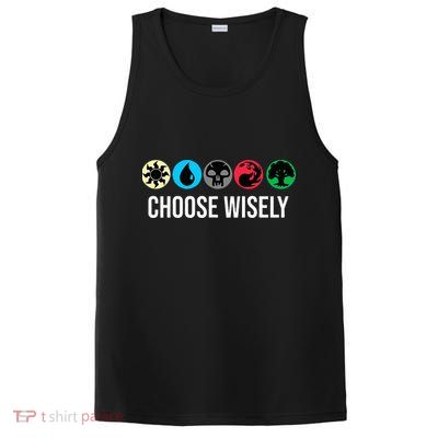 Symbols Gathering Magic Choose Wisely Blue Red Green PosiCharge Competitor Tank