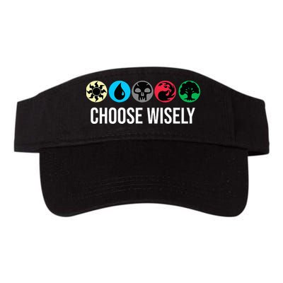 Symbols Gathering Magic Choose Wisely Blue Red Green Visor