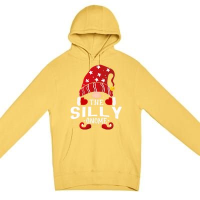 Silly Gnome Matching Christmas Pjs For Family Cute Gift Premium Pullover Hoodie