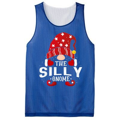 Silly Gnome Matching Christmas Pjs For Family Cute Gift Mesh Reversible Basketball Jersey Tank