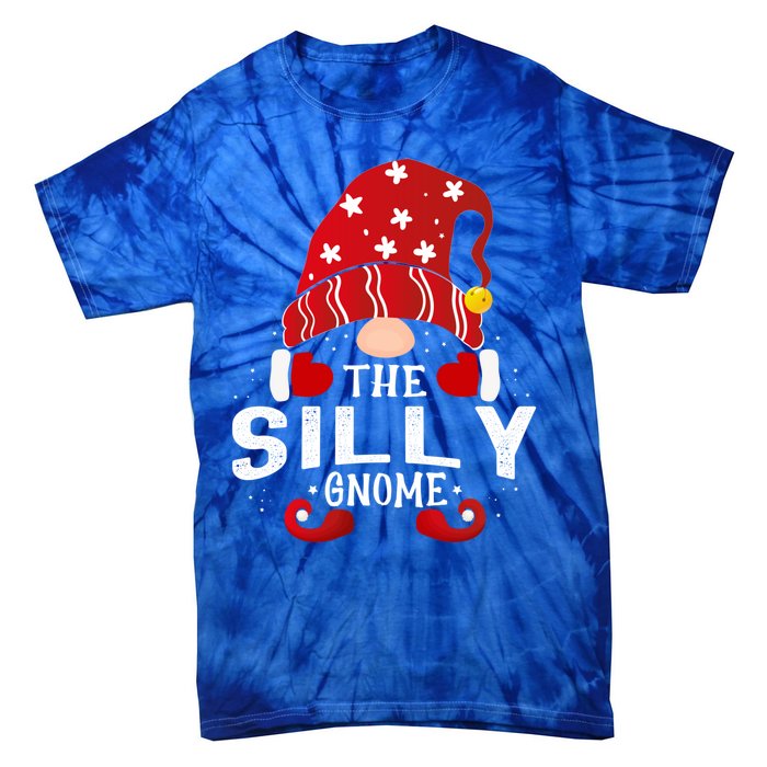 Silly Gnome Matching Christmas Pjs For Family Cute Gift Tie-Dye T-Shirt