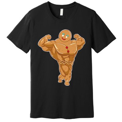 Superhero Gingerbread man Premium T-Shirt