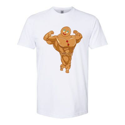 Superhero Gingerbread man Softstyle® CVC T-Shirt