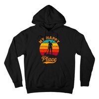 Sup Girl My Happy Place Water Sports Stand Up Paddle Board Hoodie