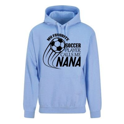 Soccer Game My Favorite Soccer Player Calls Me Nana Unisex Surf Hoodie