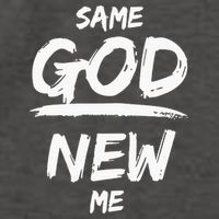 Same God New Me For Funny Jesus Christian Vector Backpack