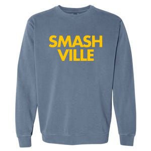 Smashville Gold Nashville Tennessee  Garment-Dyed Sweatshirt