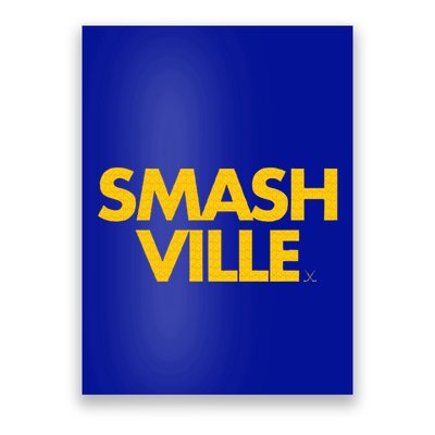 Smashville Gold Nashville Tennessee  Poster