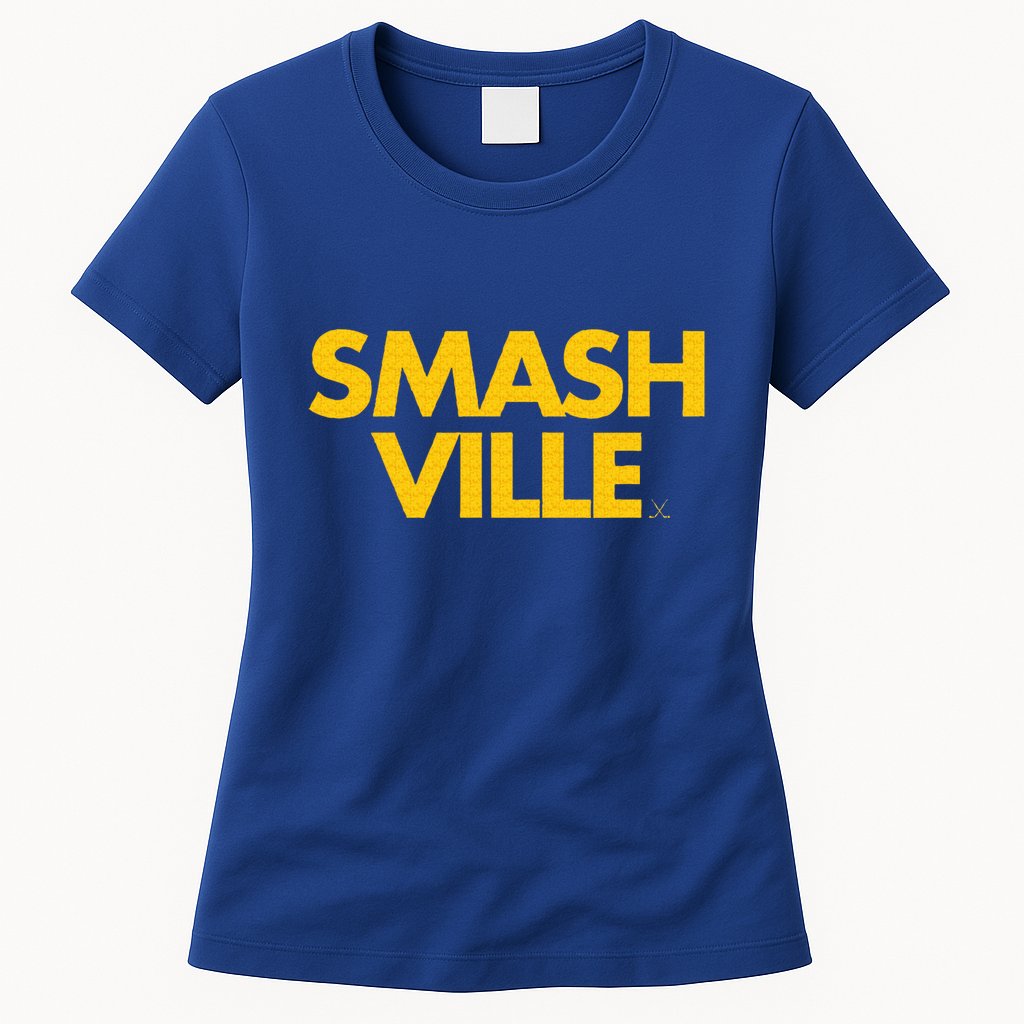 Smashville Gold Nashville Tennessee  Womens T-Shirt