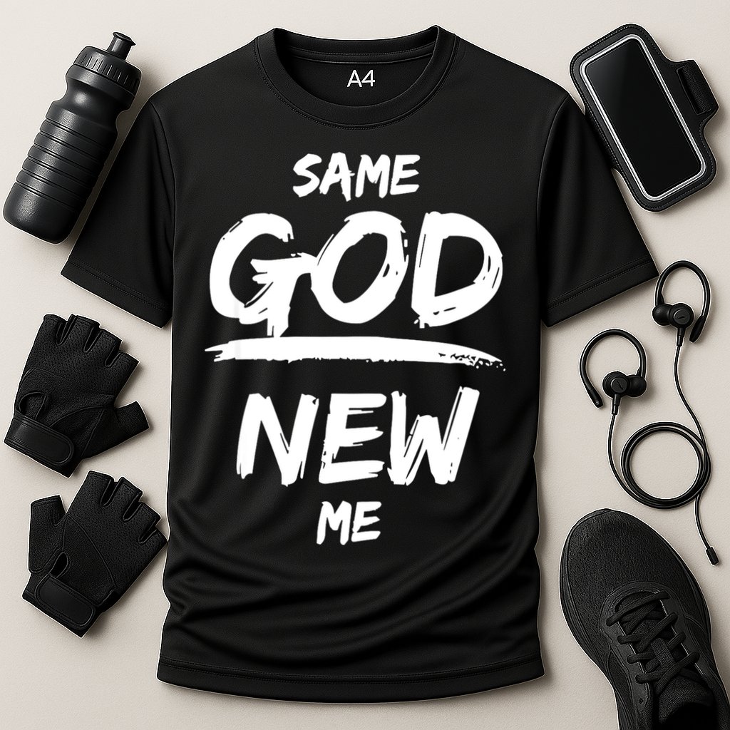 Same God New Me For Funny Jesus Cooling Performance Crew T-Shirt
