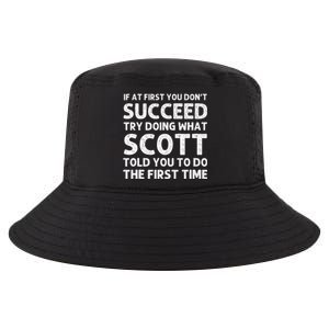 Scott Gift Name Personalized Birthday Funny Christmas Joke Cool Comfort Performance Bucket Hat