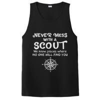 Scout Gift Never Mess With A Scout PosiCharge Competitor Tank
