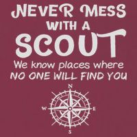 Scout Gift Never Mess With A Scout 16oz Travel Tumbler